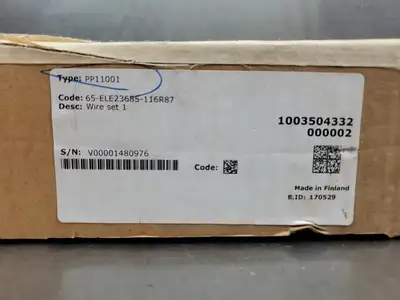 ABB PP11001 (65-ELE23685-116R87) Cable Connector Assembly. 5D-24