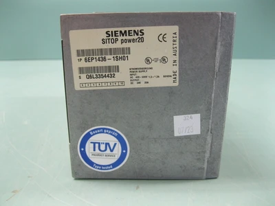 Siemens SITOP Power 20 6EP1436-1SH01 Power Supply H7