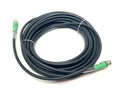 USED PHOENIX CONTACT DOUBLE ENDED SENSOR/ACTUATOR CORDSET 8-POS