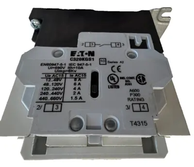 NEW EATON CN15GNY3AB 65MM COIL CONTACTOR SIZE 2 120V 60HZ CN15YED35