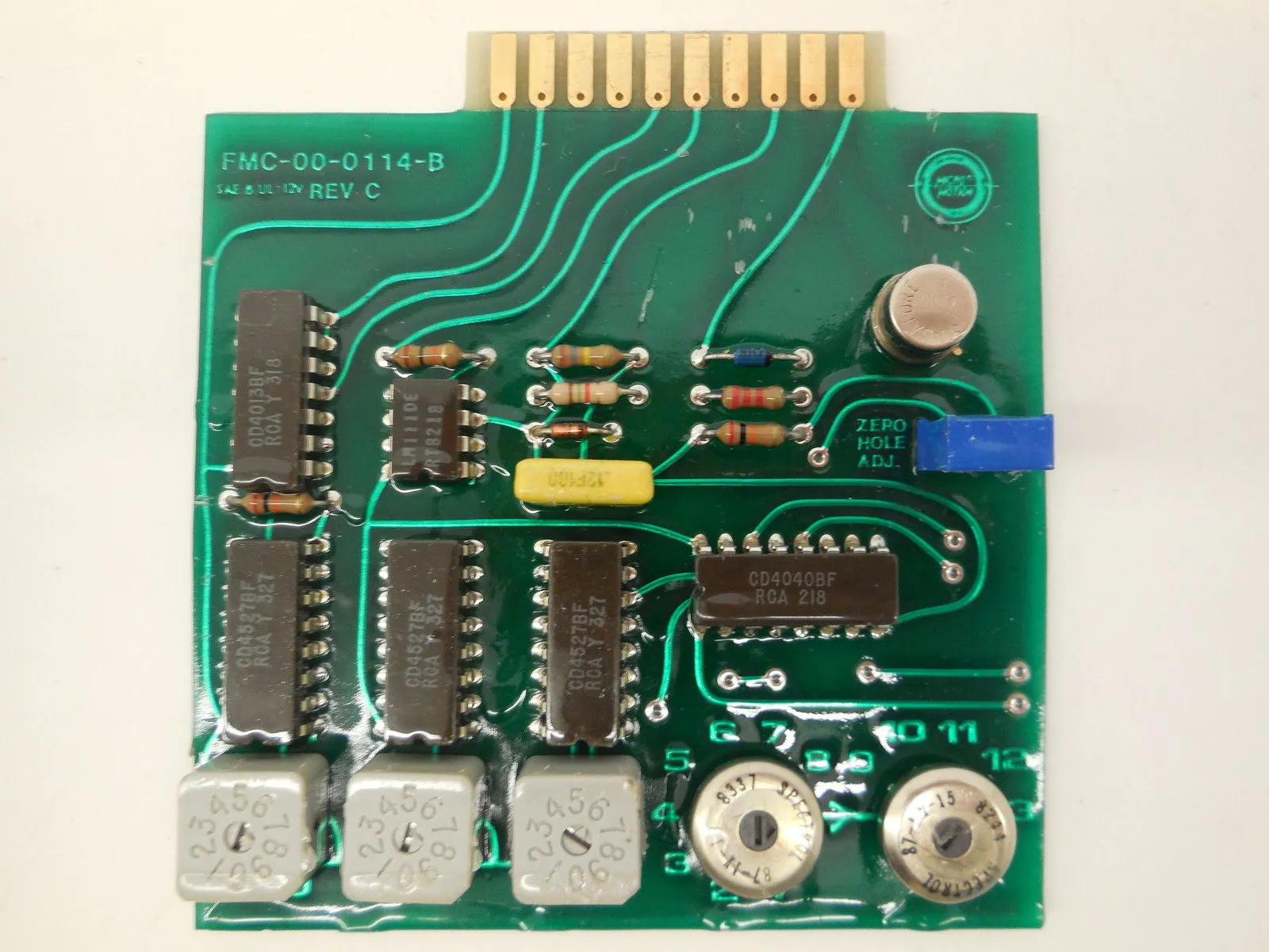 USED MICRO MOTION FMC-00-0114-B FREQUENCY BOARD FMC000114B