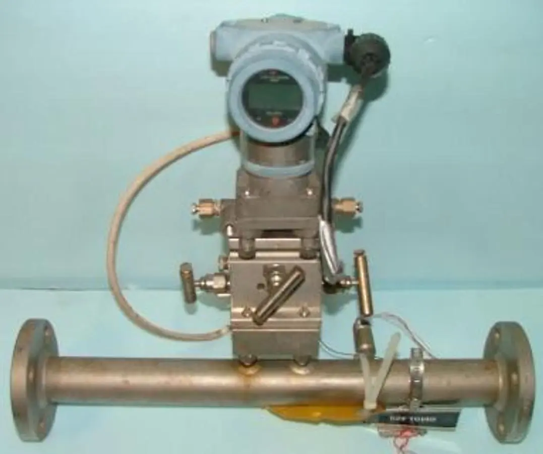 QTY. 1. ROSEMOUNT MASS PROBAR MASS FLOW METER W/ D...