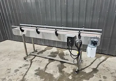 Unused Belt Conveyor, 12'' Wide X 95'' Long , Variable Speed
