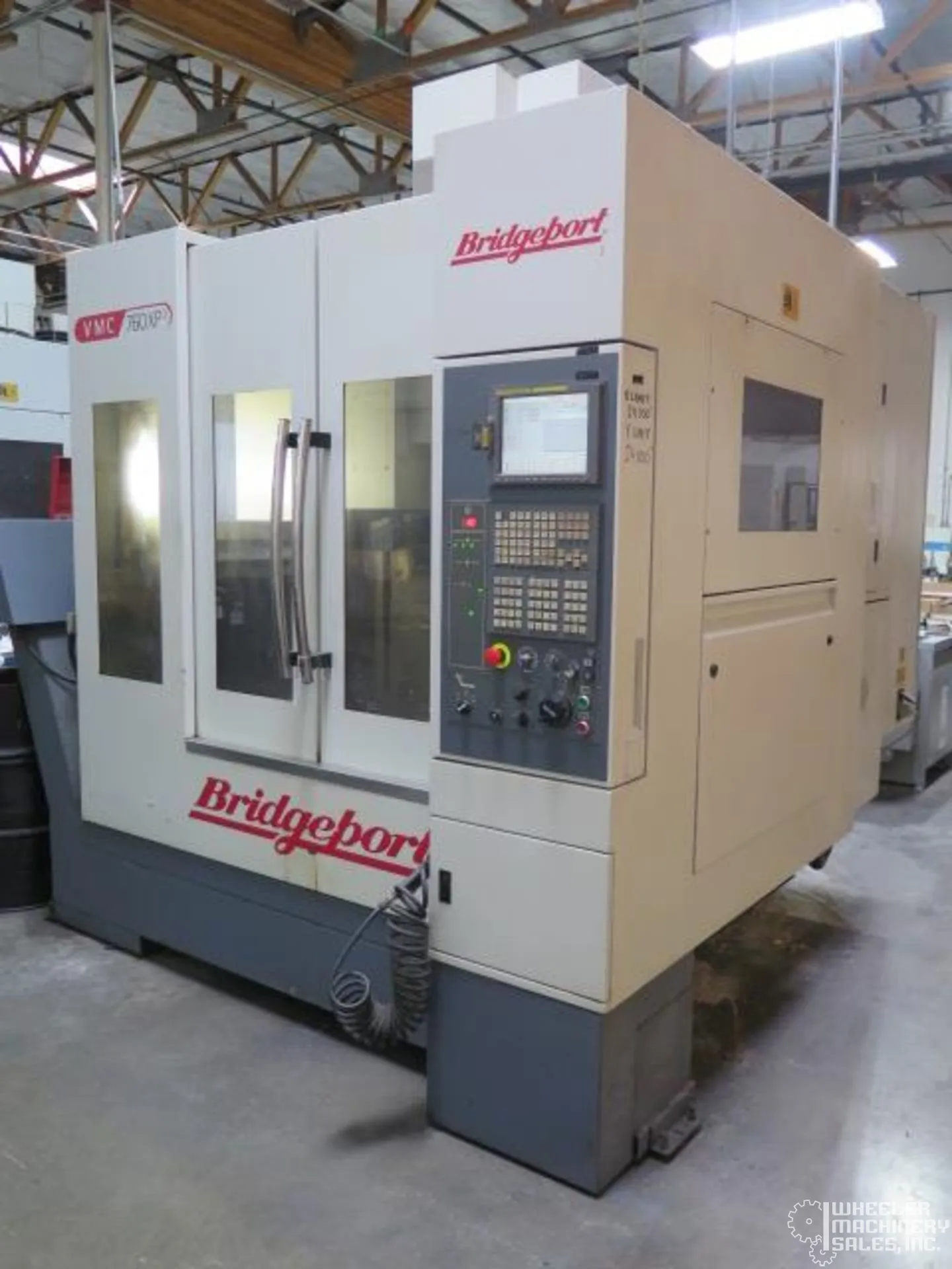 2005 Bridgeport VMC760 XP3 Vertical Machining Center #7105 #2