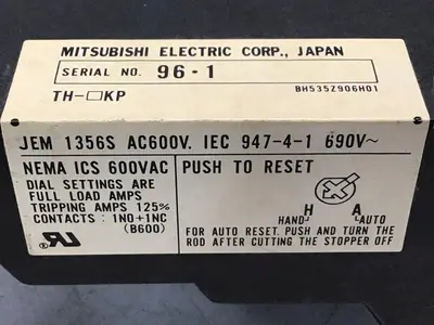 USED MITSUBISHI JEM1356S TH-K120KP