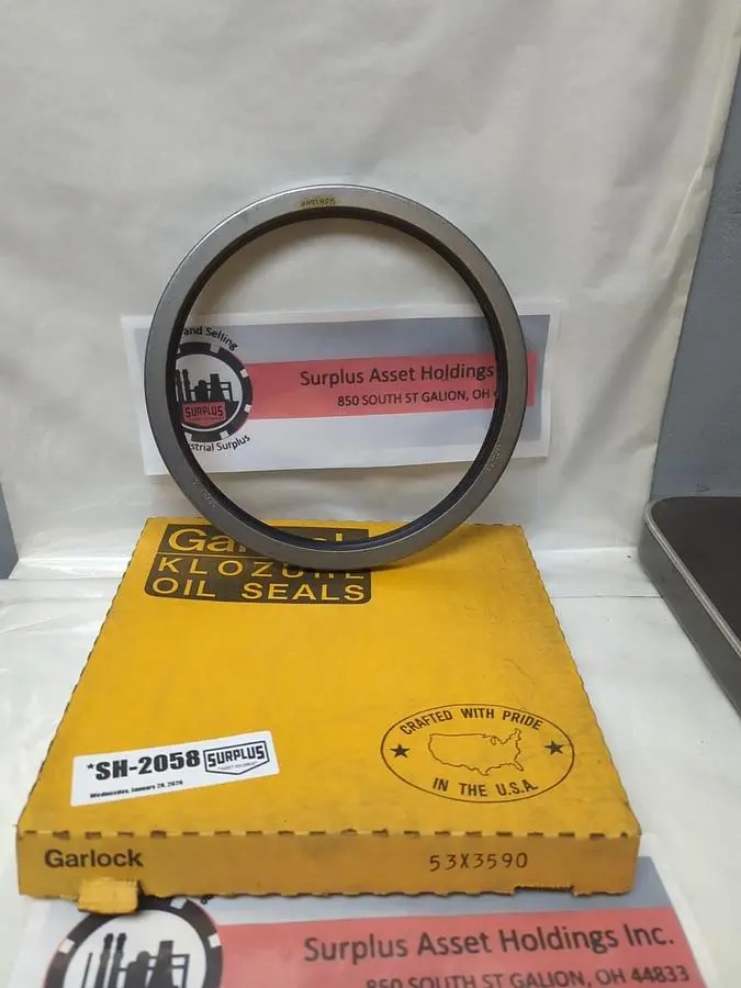 New | in-Stock GARLOCK KLOZURE 21086-3590 Pump & Valve Parts Ohio US | Surplus Asset Holdings #1237044