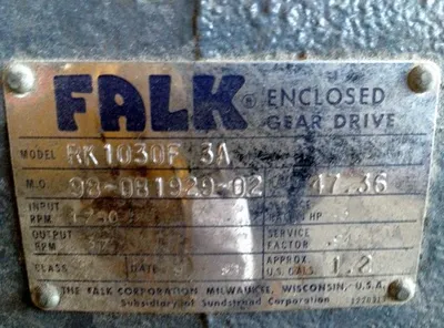 USED Falk RK 1030F3A