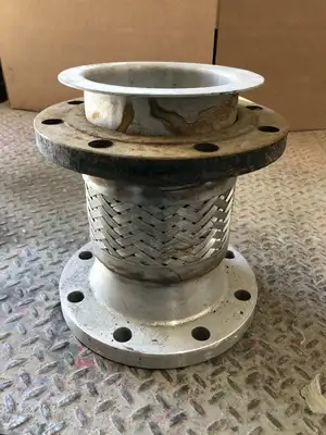 6″ X 12″ Flanged Braided Stainless Steel Flexible Hose / Expansion Joint