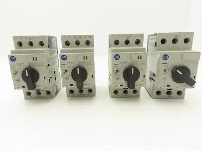 Allen Bradley 140M-C2E-B40 Circuit Breaker Motor Protection 2.5-4A Lot of 4