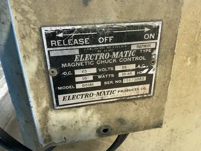 Used ELECTROMATIC D05RS Reciprocating Surface Grinders Ohio US | HGR 24 #1542114