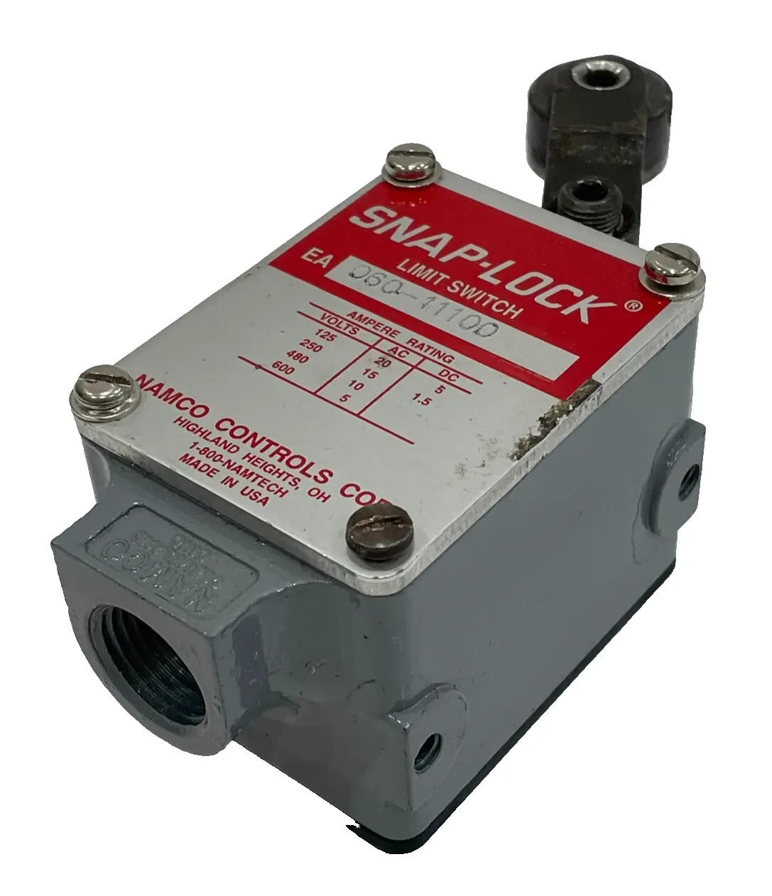 USED NAMCO EA060-11100 LIMIT SWITCH EA06011100