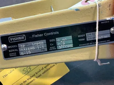 Used FISHER CONTROLS 3224102SB Pumps Ohio US | HGR 24 #1260920
