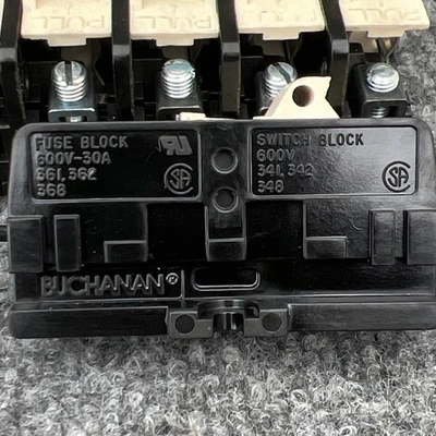 Used Buchanan XT-54D Fuse Accessories California US | Davliegogo LLC #1705516