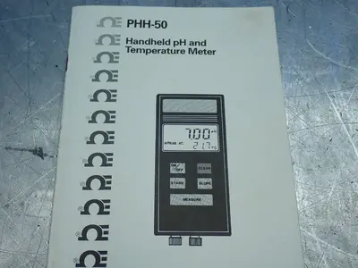 Used OMEGA PHH50 pH Meter Ohio US | HGR 24 #756258