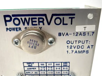 USED POWERVOLT DC POWER SUPPLY 20VA