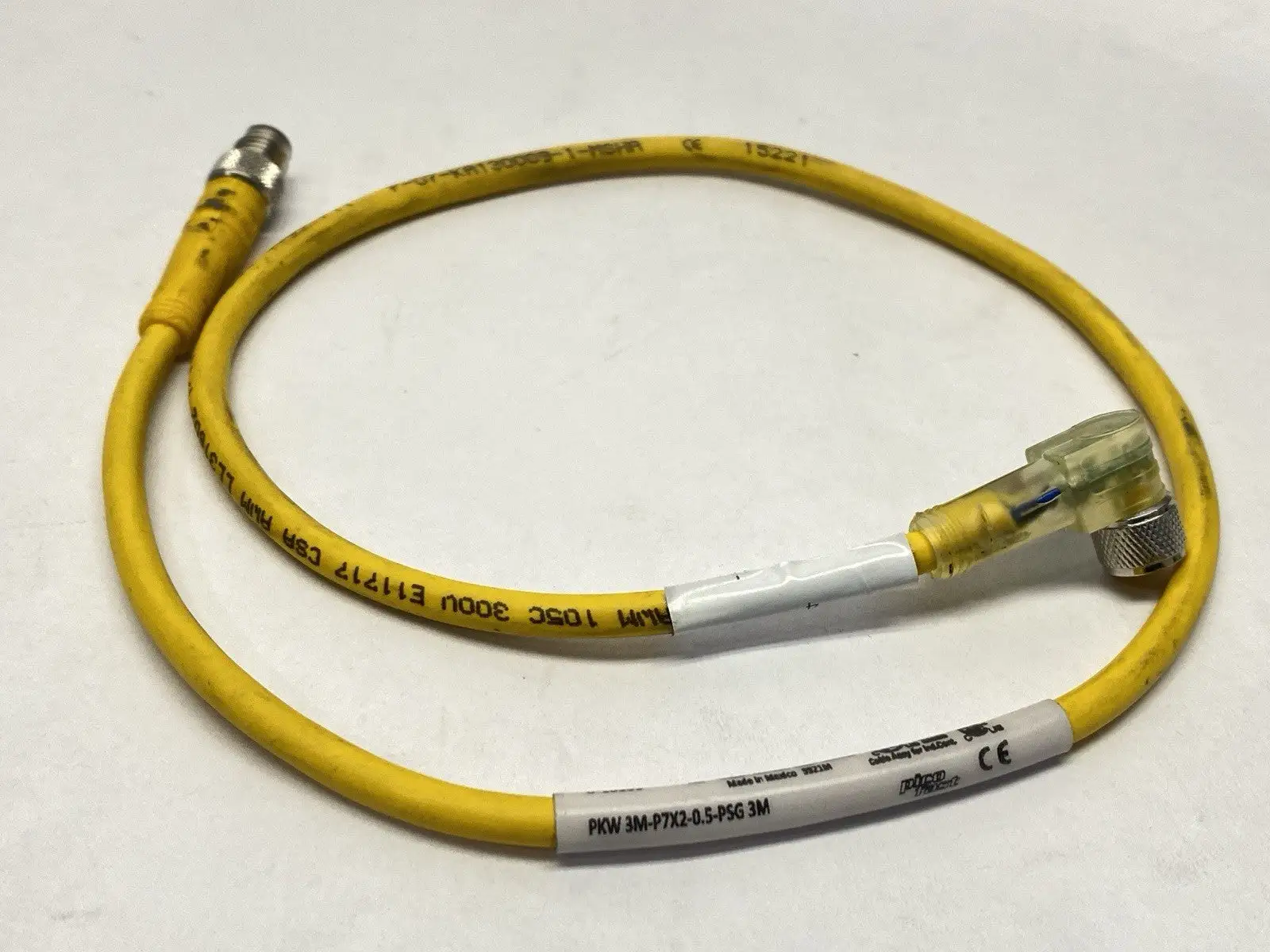 PKW 3M-P7X2-0.5-PSG 3M | Turck  Actuator Sensor Cordset M/F M8 3-Pin U-10399 - Used