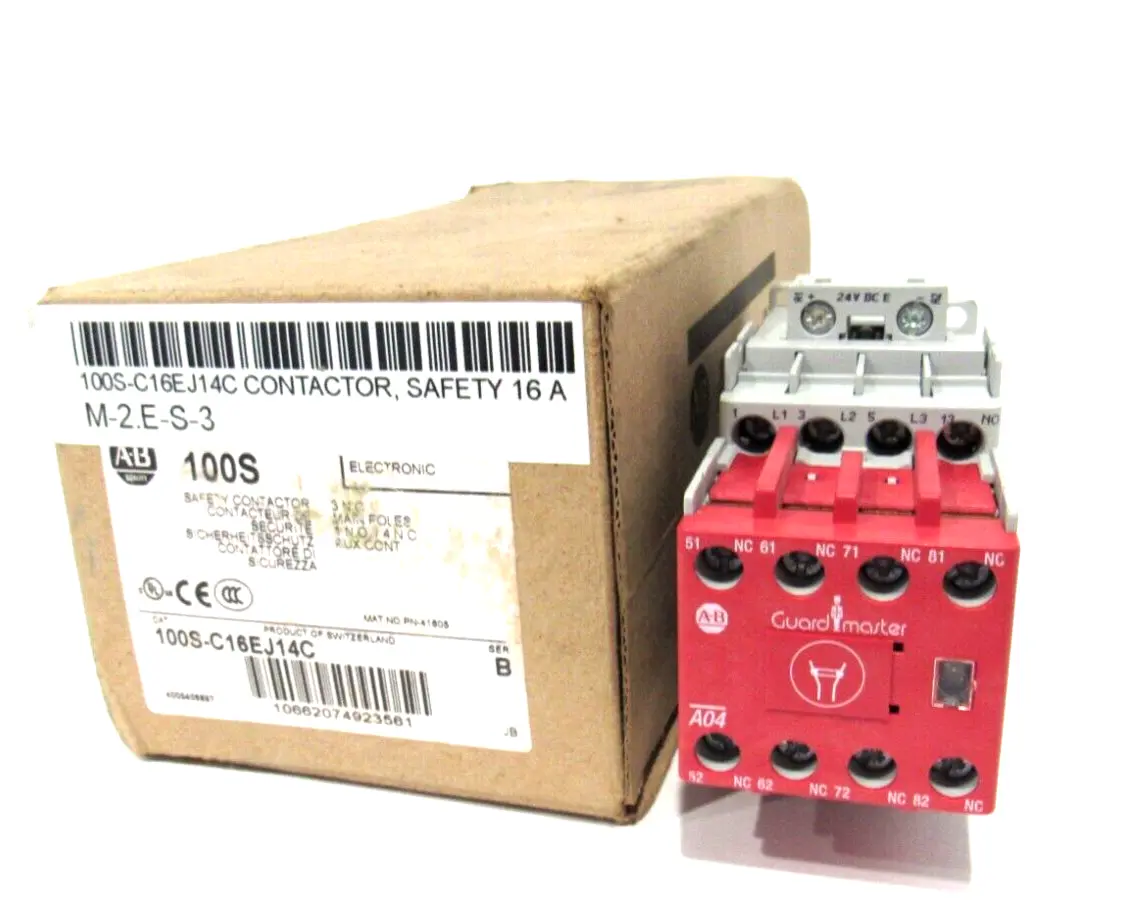 NEW ALLEN BRADLEY 100S-C16EJ14C CONTACTOR SER.B 100SC16EJ14C