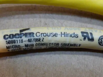 New | in-Stock COOPER 5000118-4078SEZ Cable & Wire Michigan US | Ideal Machinery #1250257