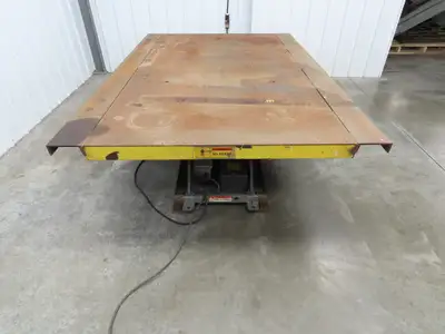 Pentalift 7P484 4000lbs Hydraulic Scissor Lift Table 48" Travel 88x60" Top 3Ph
