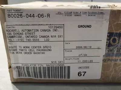 10 Amp 50 Volta Switching Power Supply 80026-044-06-R/ GT/HVI-P4668-06