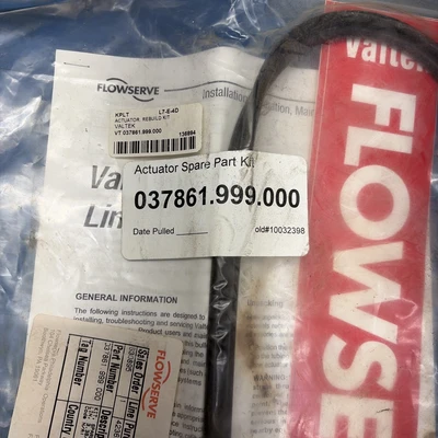 New | in-Stock Flowserve 037861.999.000 Valves/Fittings Indiana US | J&J Industrial Supply #1337995