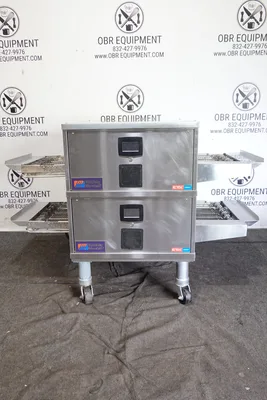 2022 MIDDLEBY MARSHALL CTX ELECTRIC DOUBLE STACK PIZZA CONVEYOR OVEN MODEL DZ33T