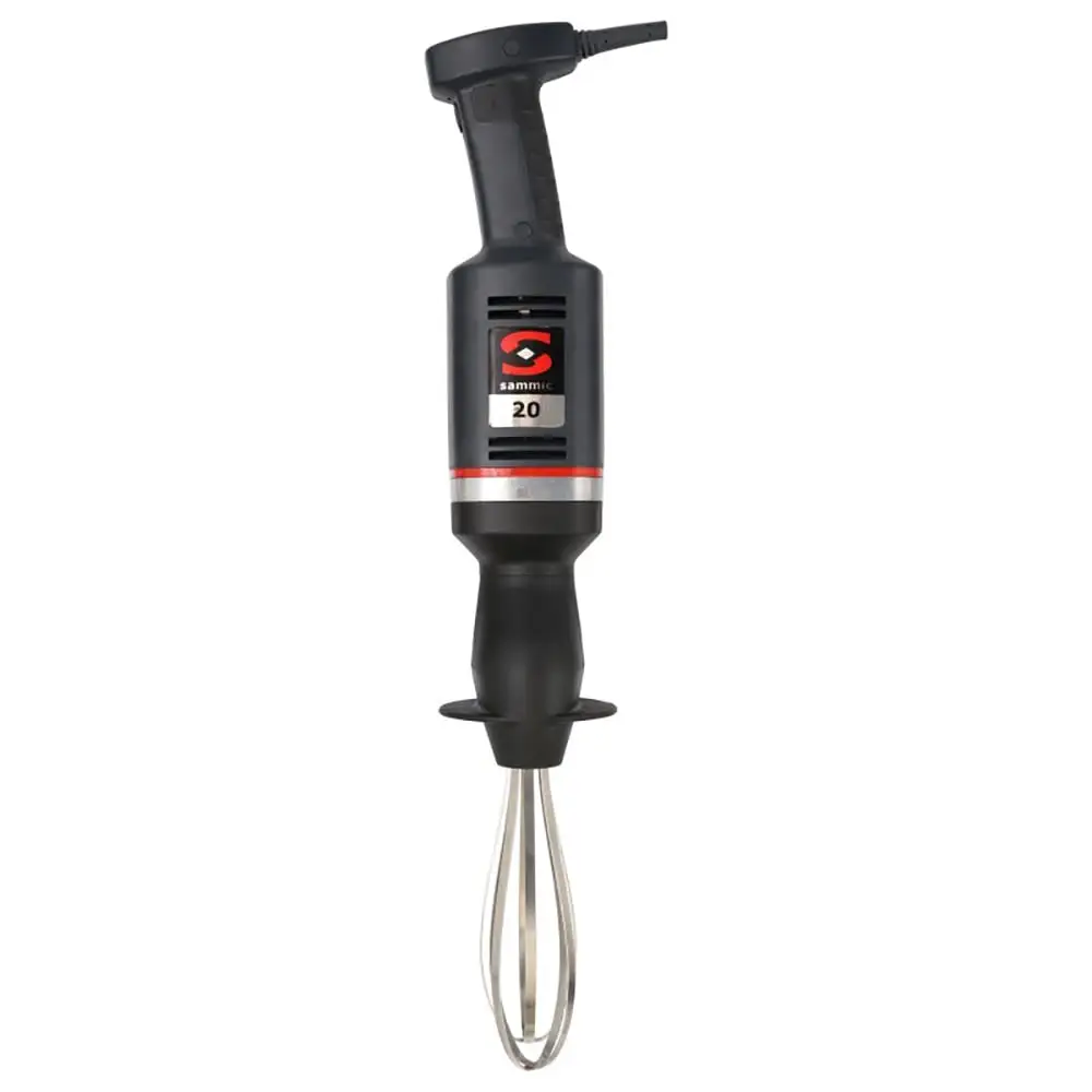 Sammic B-20 15 4/5 Qt Commercial Immersion Blender W/ 12" Stainless Whisk, 120v