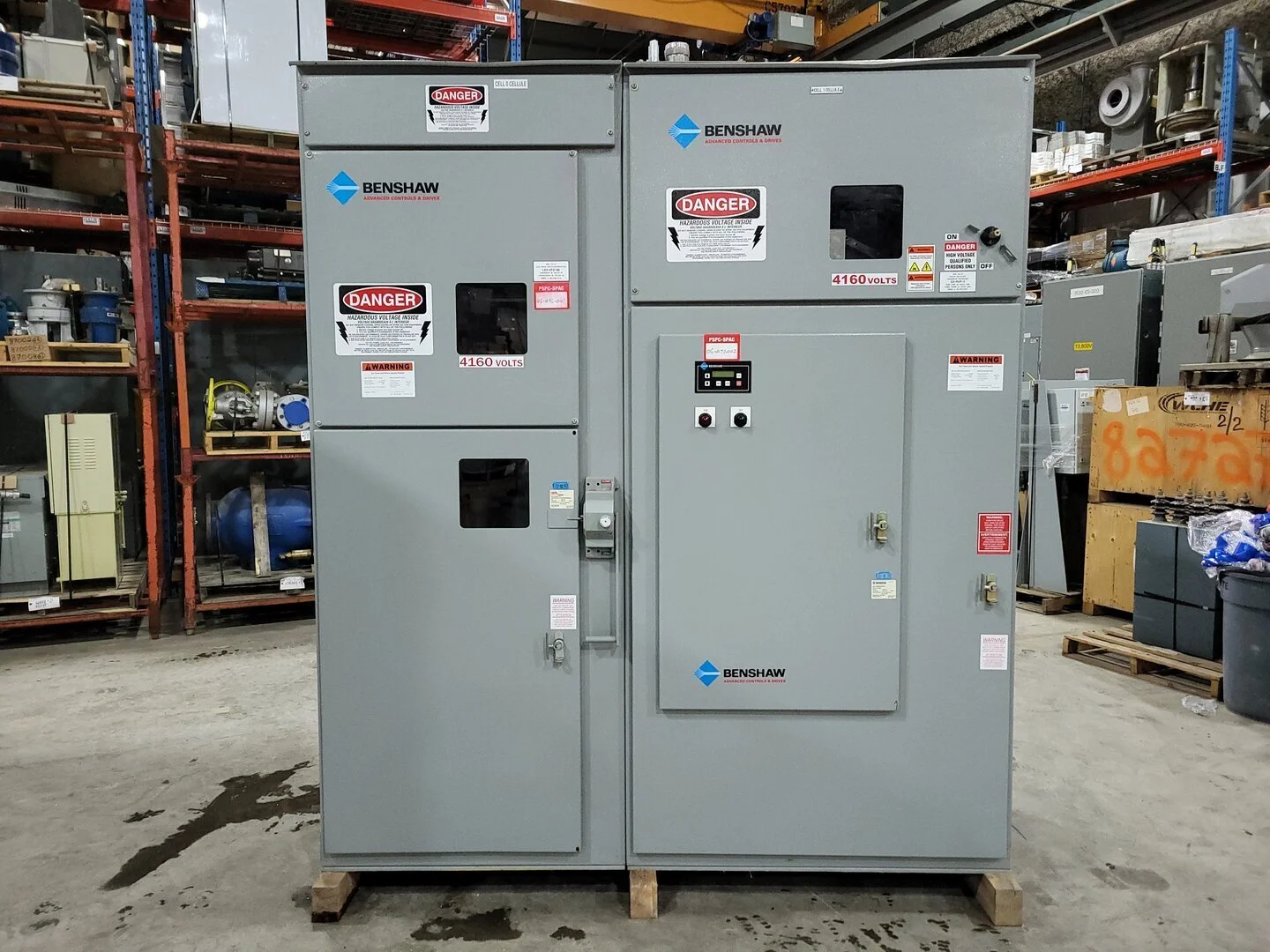 Used BENSHAW CFMVRSM18-450-4160-1 Switchgears British Columbia CA | Lenmark #240937