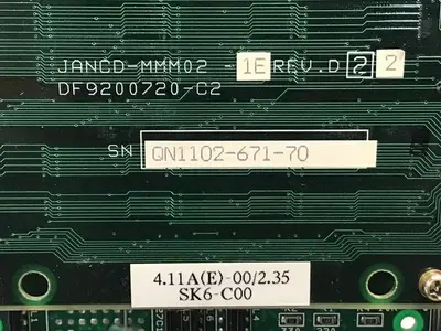 USED YASKAWA JANCD-MCP01 REV D04