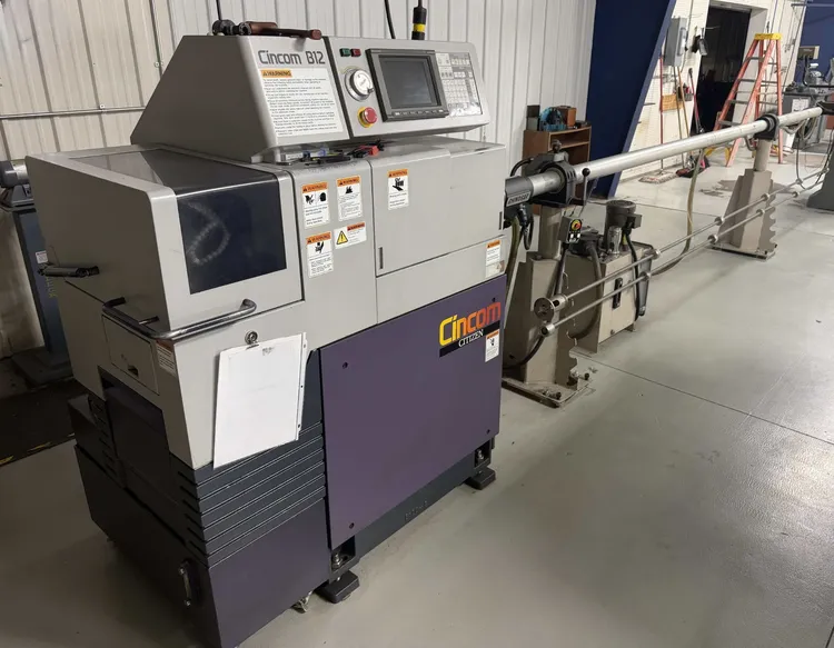 Used 1997 CITIZEN B12 II Swiss Type Automatic Screw Machines Ohio US | UniversalAutomatics.com #360988