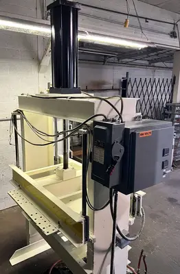 1.18 Ton Custom Press • Used Custom H-Frame Press