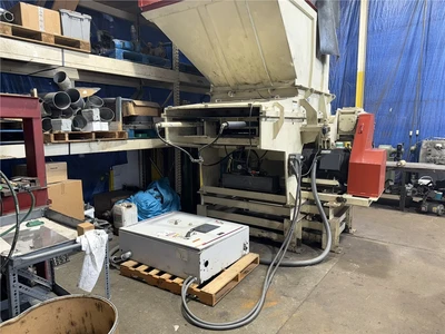 52" x 58" Vecoplan Single Shaft Shredder, Model RG52/100 SPK