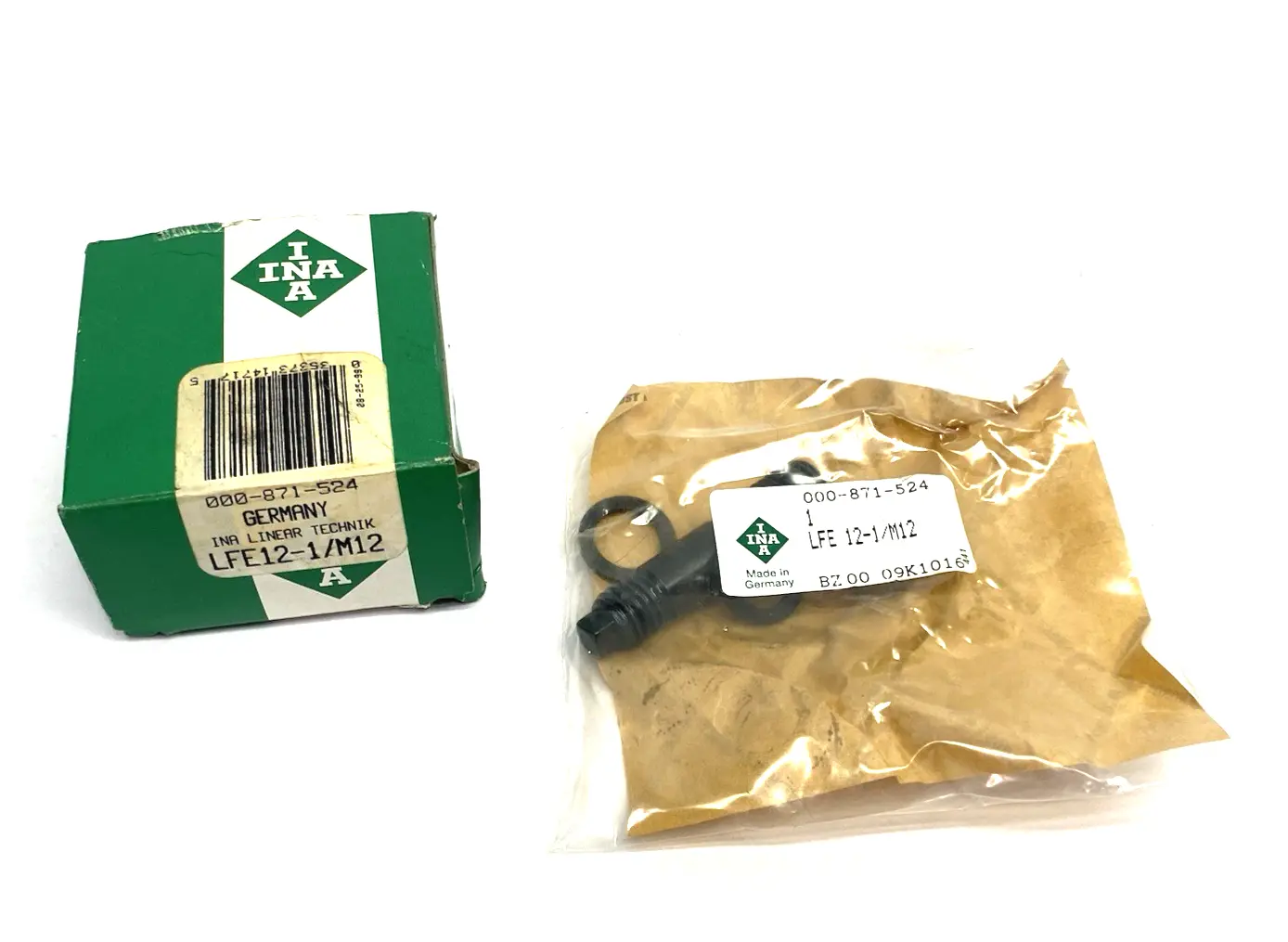 NEW INA JOURNAL TRACK ROLLER, STUD TYPE 000-871-524