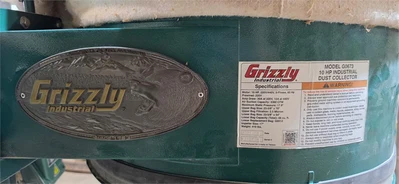 Used 2021 GRIZZLY G0673 Dust Collectors Louisiana US | MachineryMax #1513470