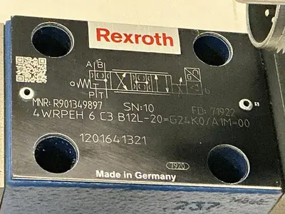 USED REXROTH 4WRPEH 6 C3 B12L-20-G24K0/A1M-00