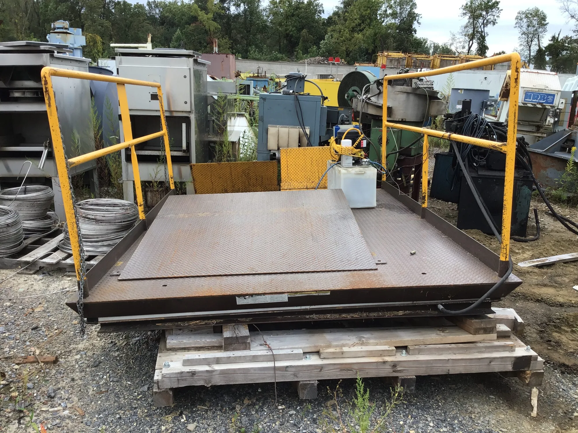 Vestil 99-135-036 Premium Truck Scissor Dock Lift 1440/1740RPM 50/60Hz 3PH 6.5HP