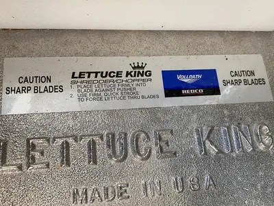 USED VOLLRATH REDCO® LETTUCE KING