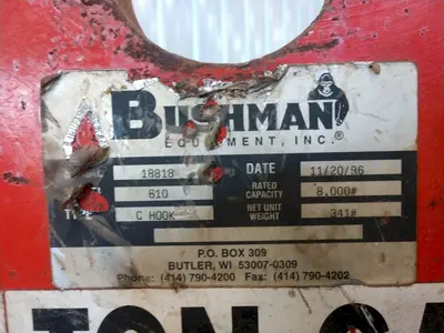 USED BUSHMAN 610