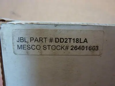 NEW JBL DD2T18LA