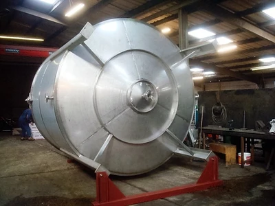 25000 L S/S Zero Pressure Jktd Encl Tank