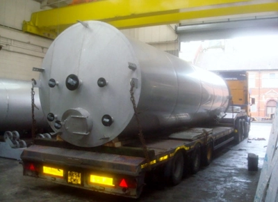 50,000L S/S Enclosed Tank
