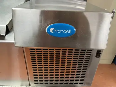 Used Randell Used Randell CR9074-290 Refrigerated Countertop Condiment Prep Table 74"W 120V Food Prep Tables Illinois US | Falcon Restaurant Supply #1376411