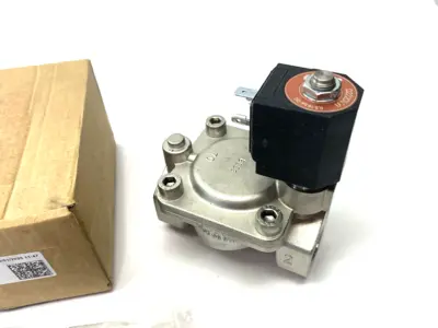New | in-Stock M&M Pilot Operated 2/2-way Solenoid Valve EVB 2/2 NC G 1" Cann. Solenoid Valves Michigan US | Maverick Industrial Sales #1393091