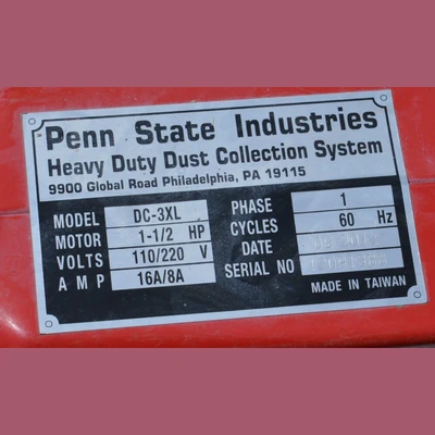 Penn State DC-3XL Centrifugal Blower