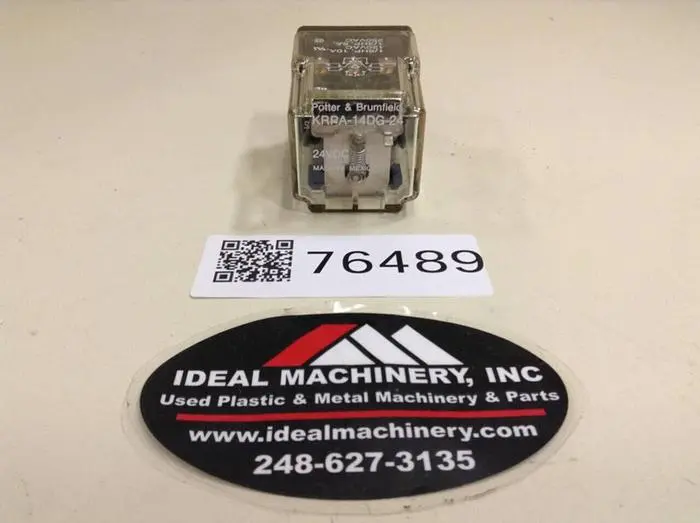 Used POTTER & BRUMFIELD KRPA-14DG-24 Relays & Switches Michigan US | Ideal Machinery #584278