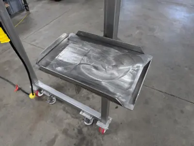 SS Incline Plastic Belt Conveyor