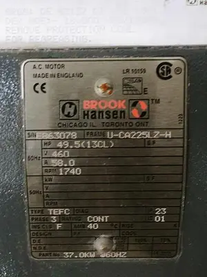 USED BROOK HANSEN U-CA225LZ-H