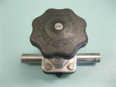 3/4" ITT Stainless Steel Plain End Diaphragm Valve L17
