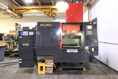 2004 ROKU ROKU GR-658N MACHINING CENTERS,VERT.,N/C & CNC,MULT.SPDL. | Prime Machinery (4)