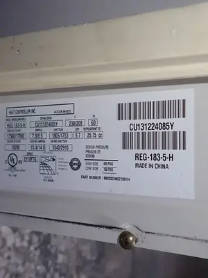 USED HEAT CONTROLLER INC REG1835H